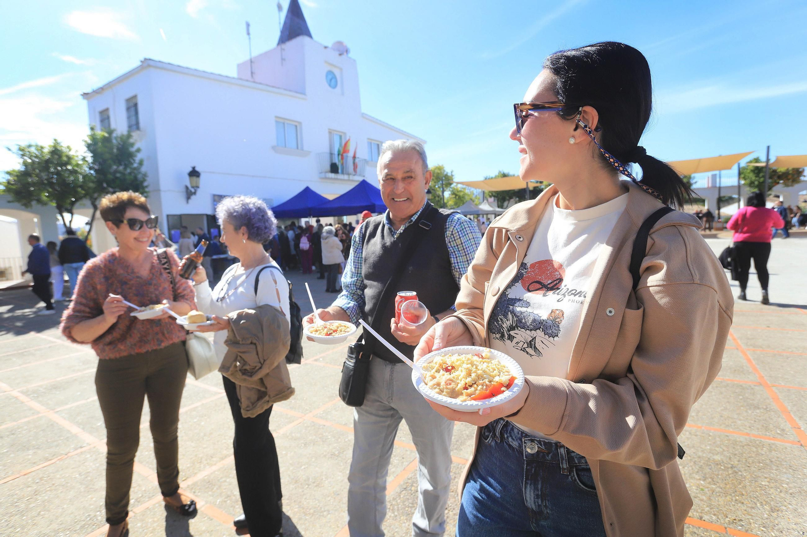 Las fotos de la desgustación de ajo campero este sábado en Jerez