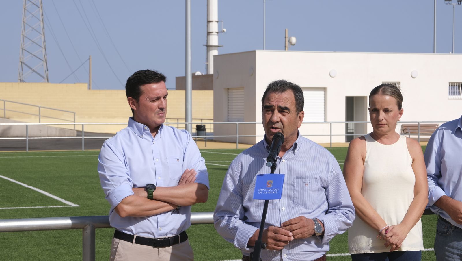 Imágenes de la inauguración de las nuevas instalaciones deportivas de la Venta del Viso (La Mojonera)