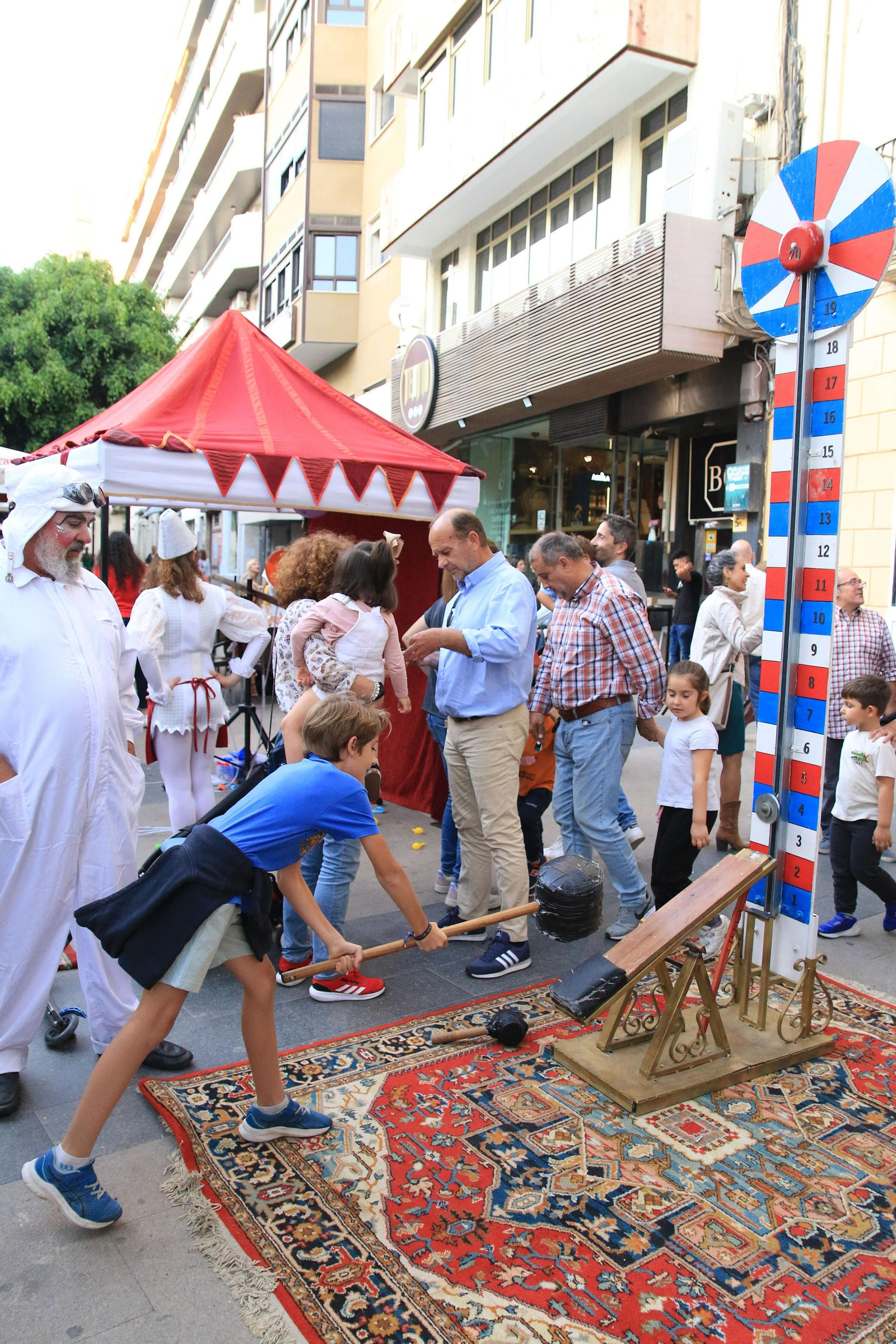 Imágenes de la Noche en Blanco, en Almería