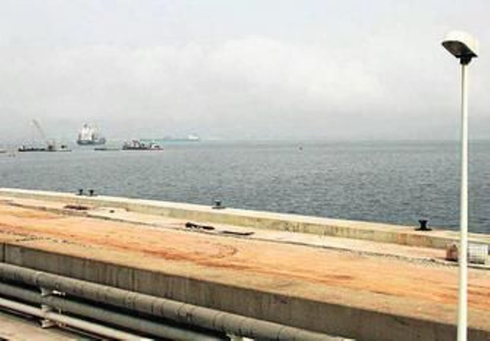 El dique Ingeniero Castor R. del Valle.