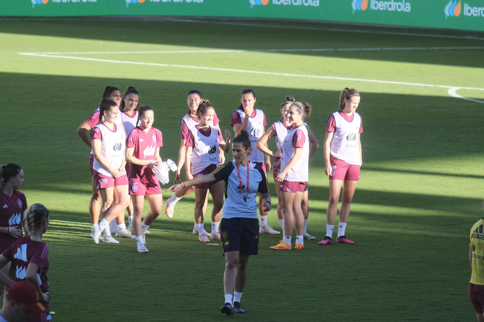 Las mejores fotografías del entrenamiento de España en El Arcángel antes de jugar ante Suiza