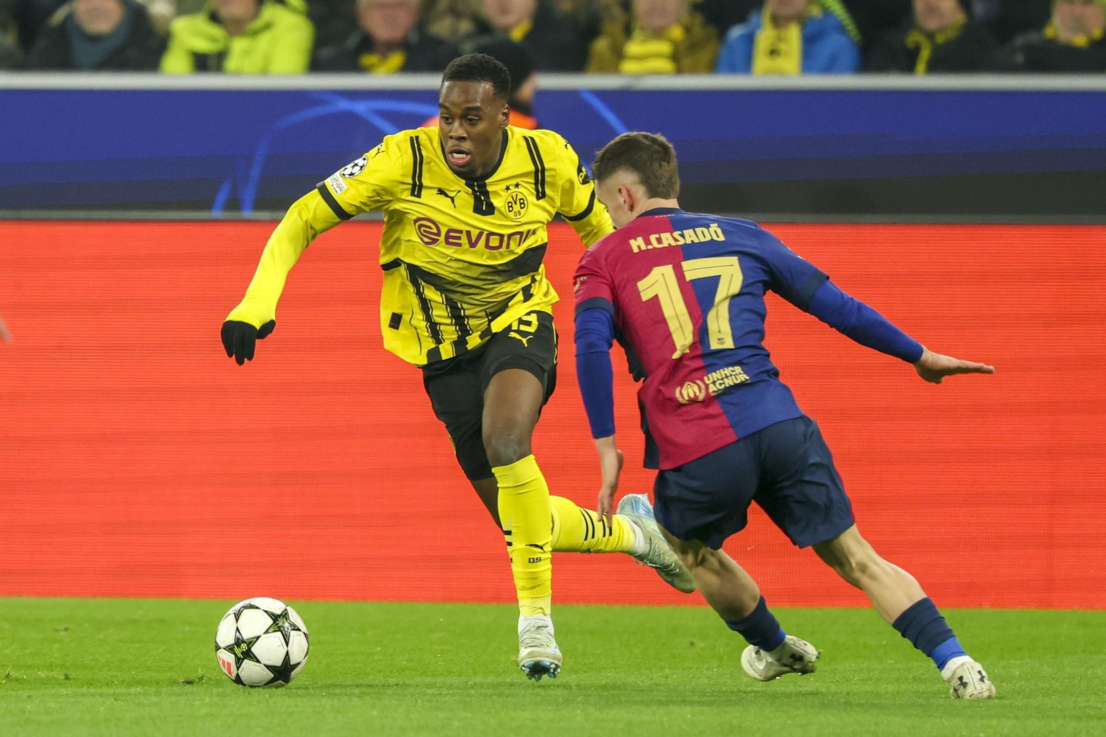 Las imágenes del Borussia Dortmund - Barcelona