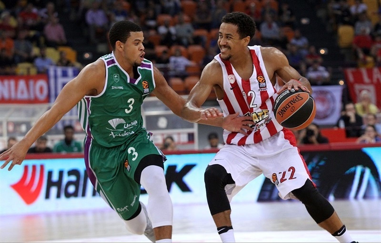 Las imágenes del Olympiacos-Unicaja