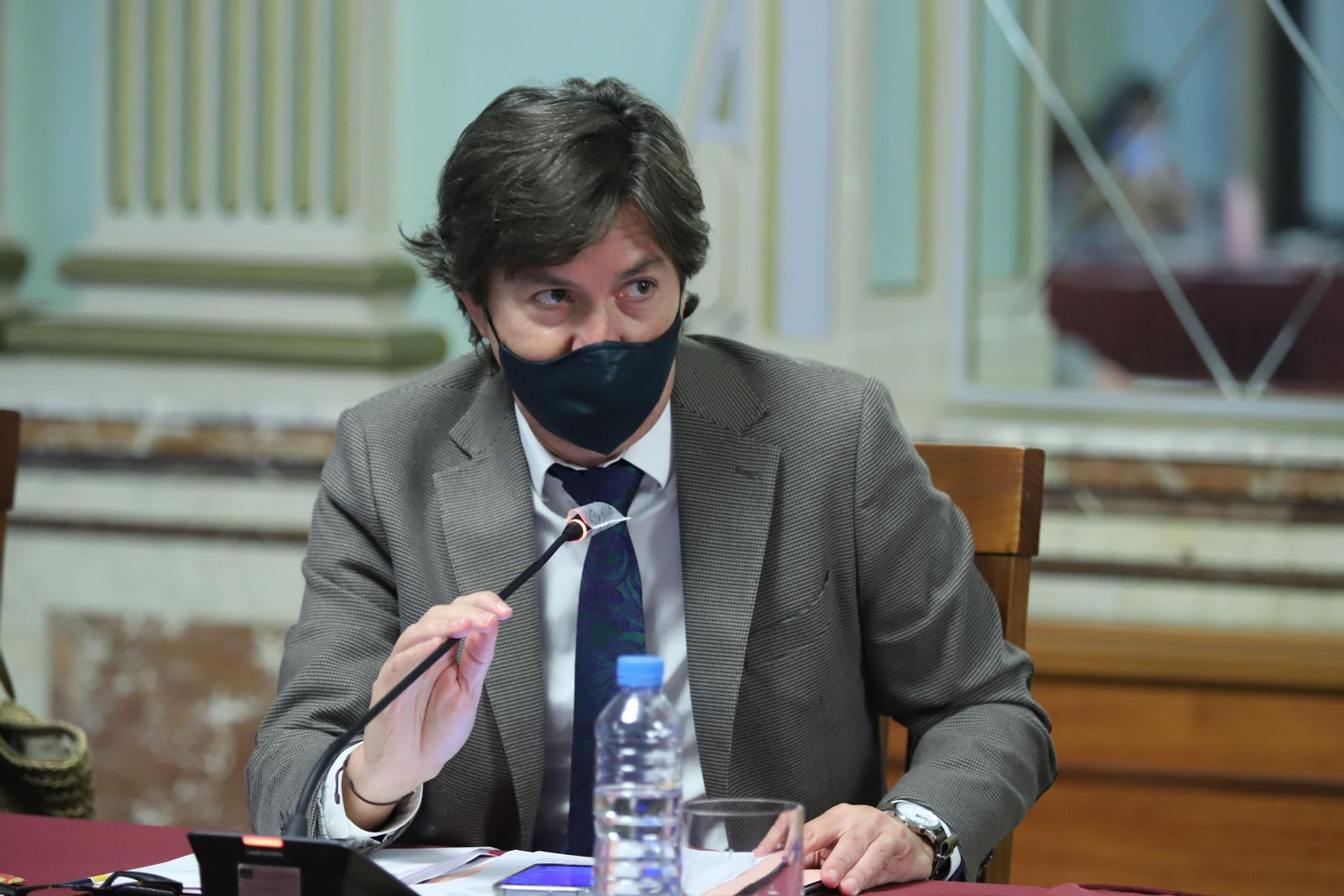 Imágenes del pleno celebrado en el Ayuntamiento de Huelva