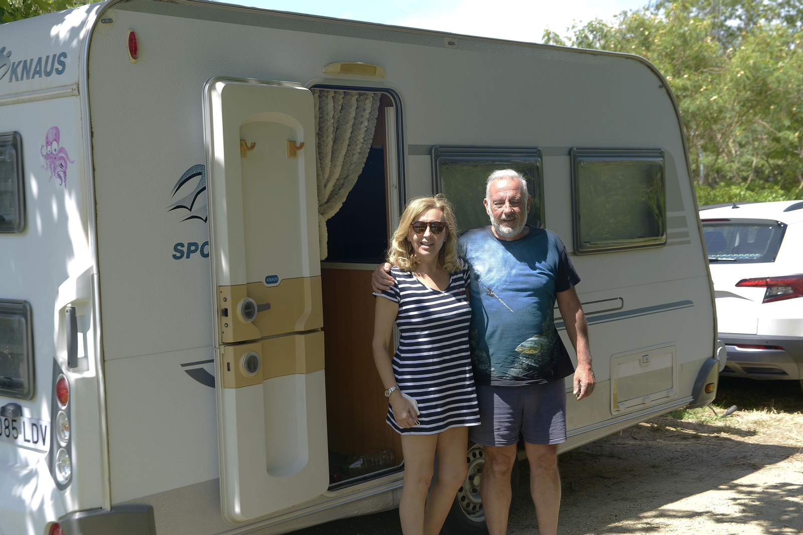 Fotos de la apertura del camping de Valdevaqueros