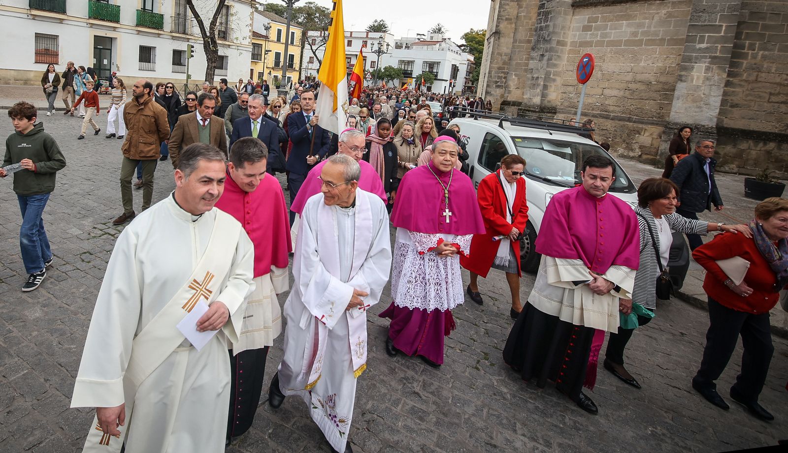Procesión en Jerez para clausurar el Año Jubilar dedicado al Sagrado Corazón de Jesús