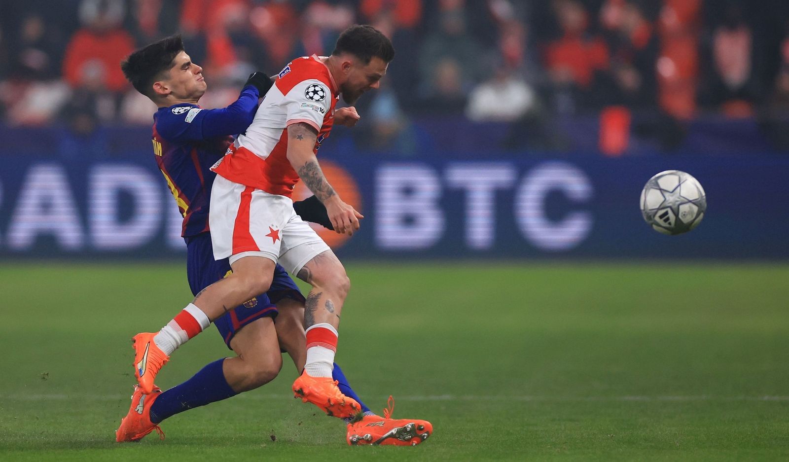 Las fotos del Slavia Praga-Barcelona