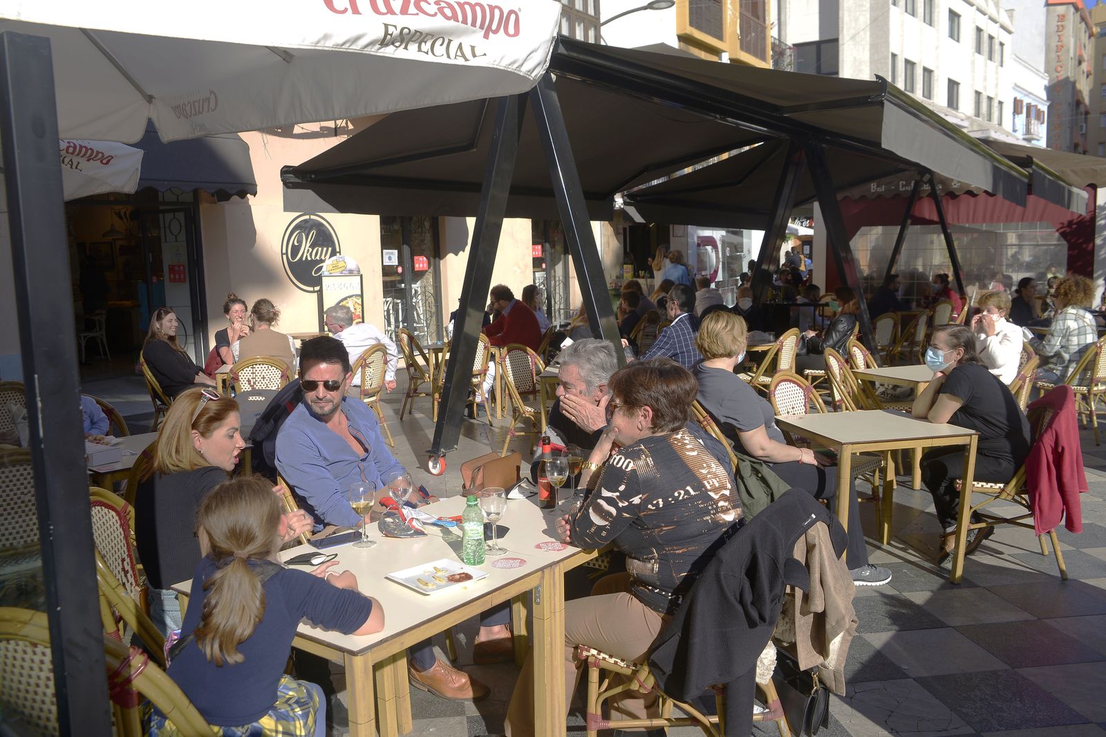 Fotos de ambiente navideño en Algeciras.