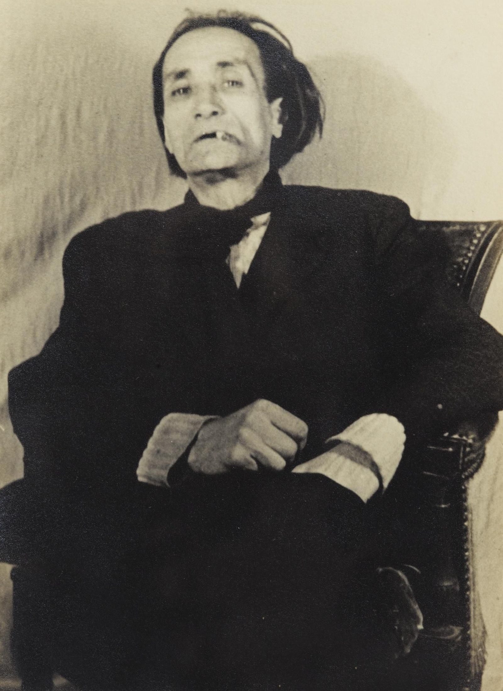 Artaud en los últimos años de su vida.