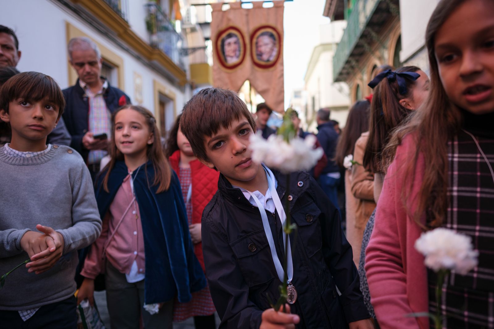 Las imágenes de la procesión de la Virgen Milagrosa de Triana