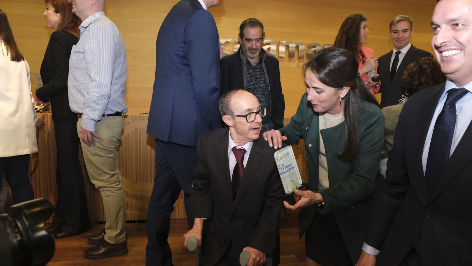 Imágenes de la entrega de los Down de Oro de Almería