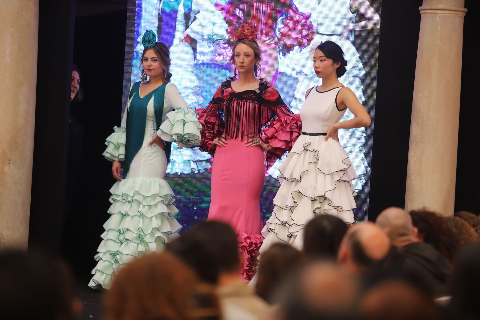 Imágenes del desfile de moda flamenca de los mas pequeños