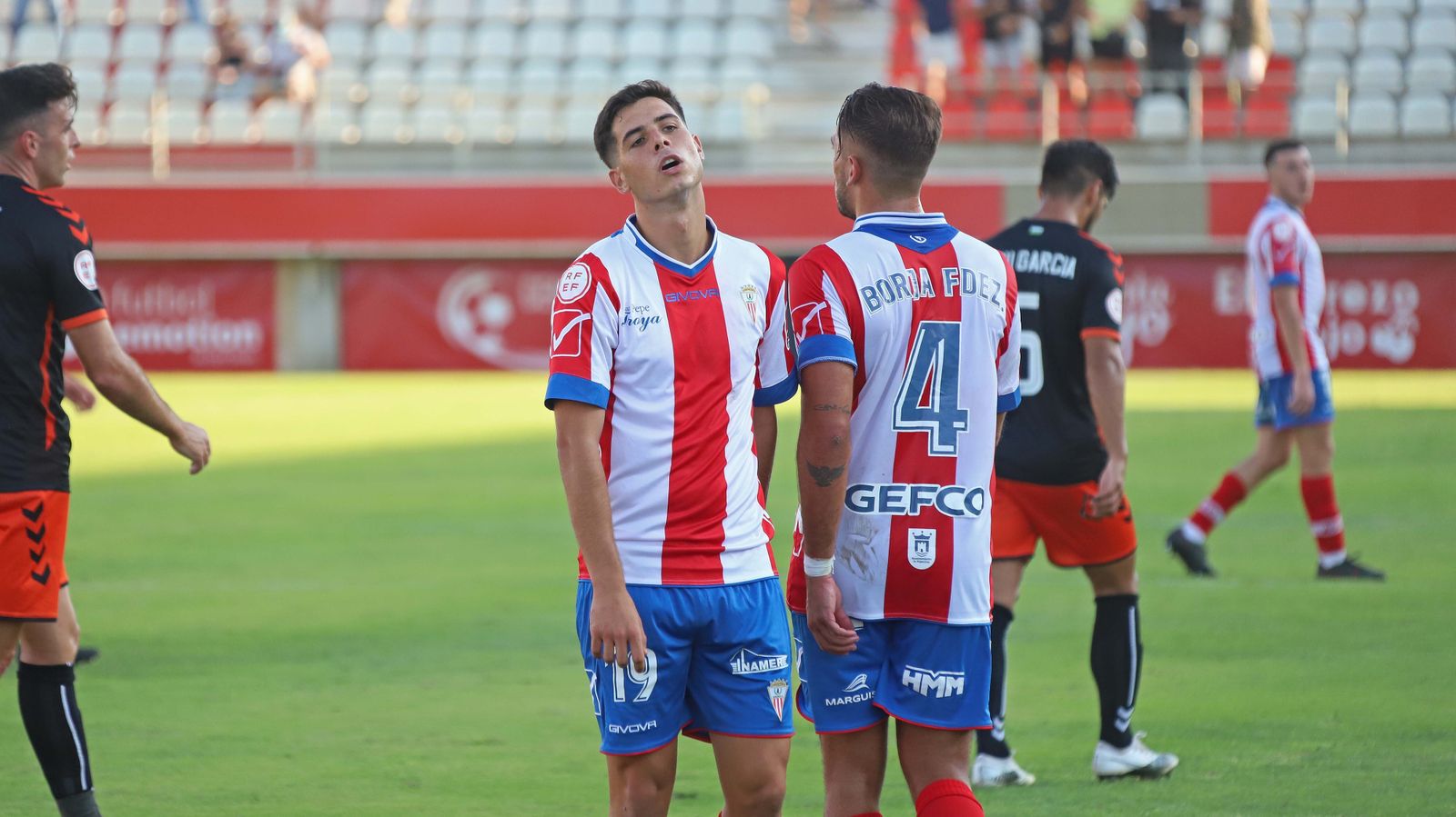 Tote, en el Algeciras-Sabadell.