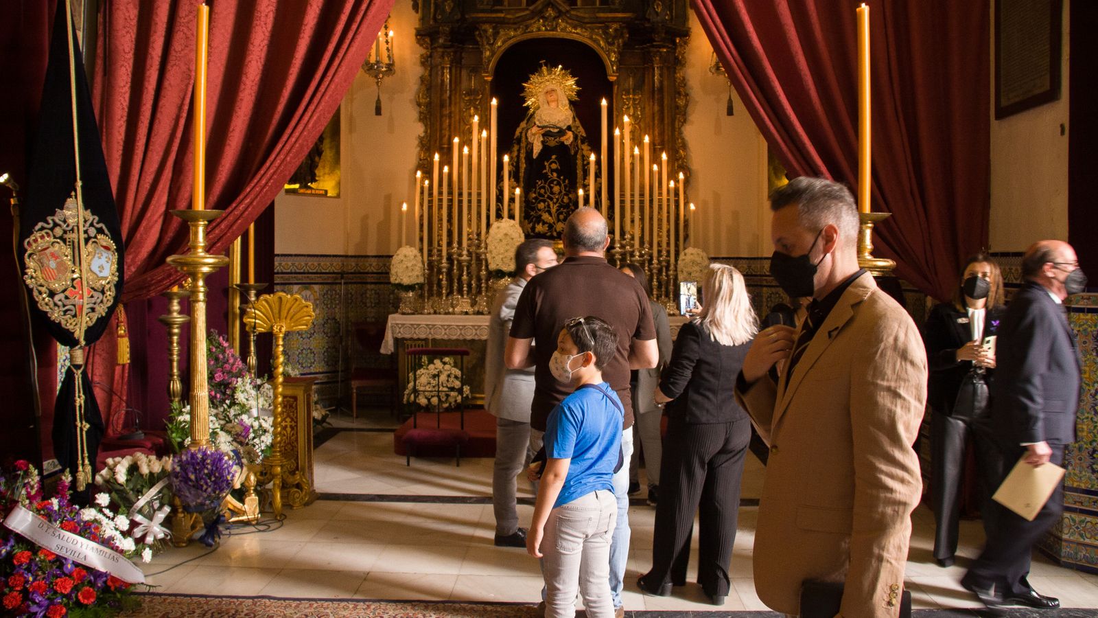 Viernes Santo en pandemia: La Carretería, en imágenes