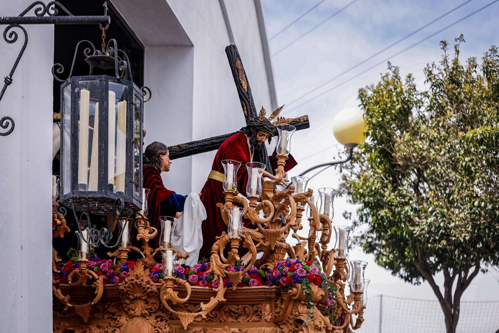 Las imágenes de la Hermandad de Tres Caídas de la Semana Santa de San Fernando 2025