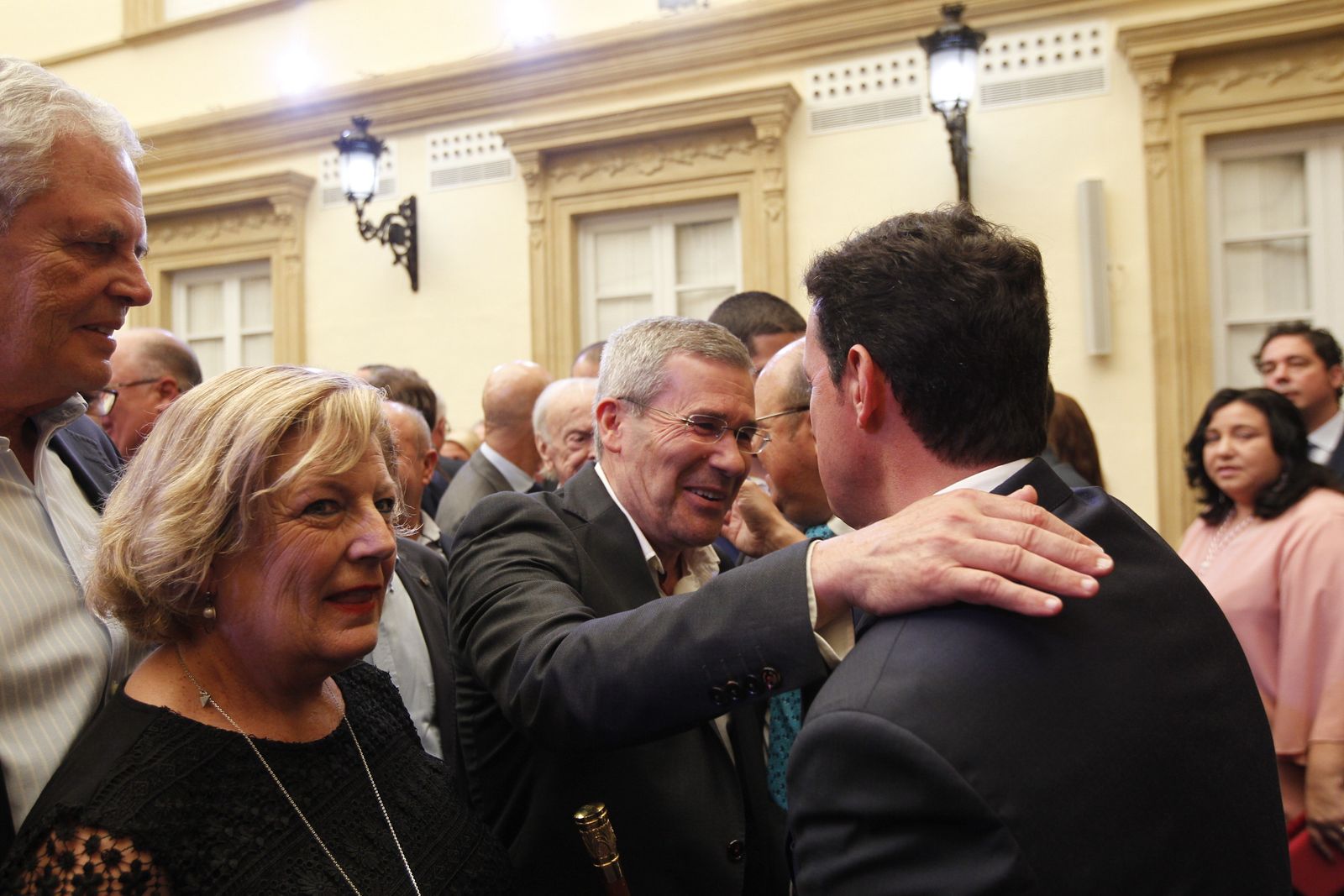 Pleno investidura Presidente Diputación de Almería. Javier Aureliano García