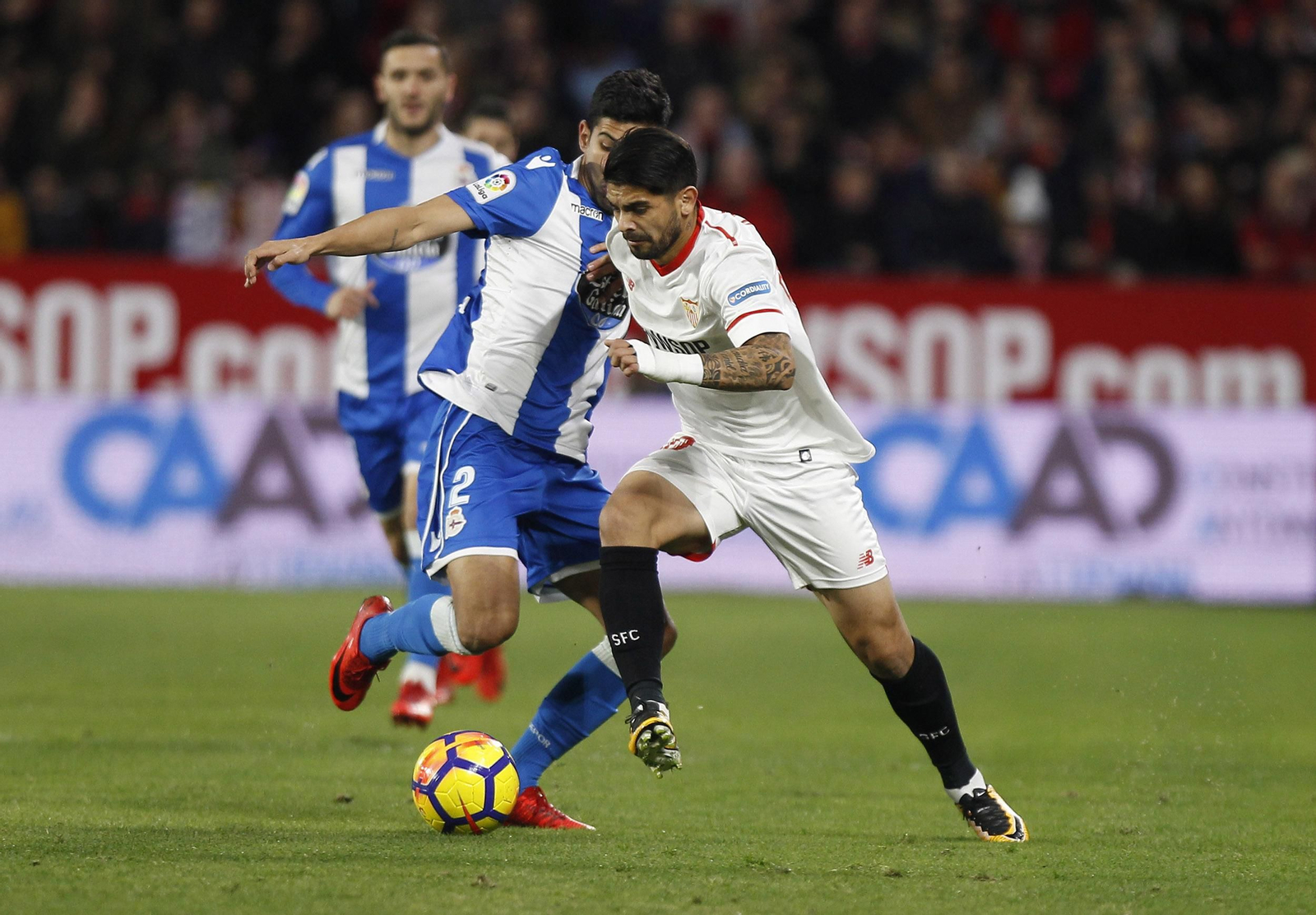 Las imágenes del Sevilla-Deportivo de la Coruña