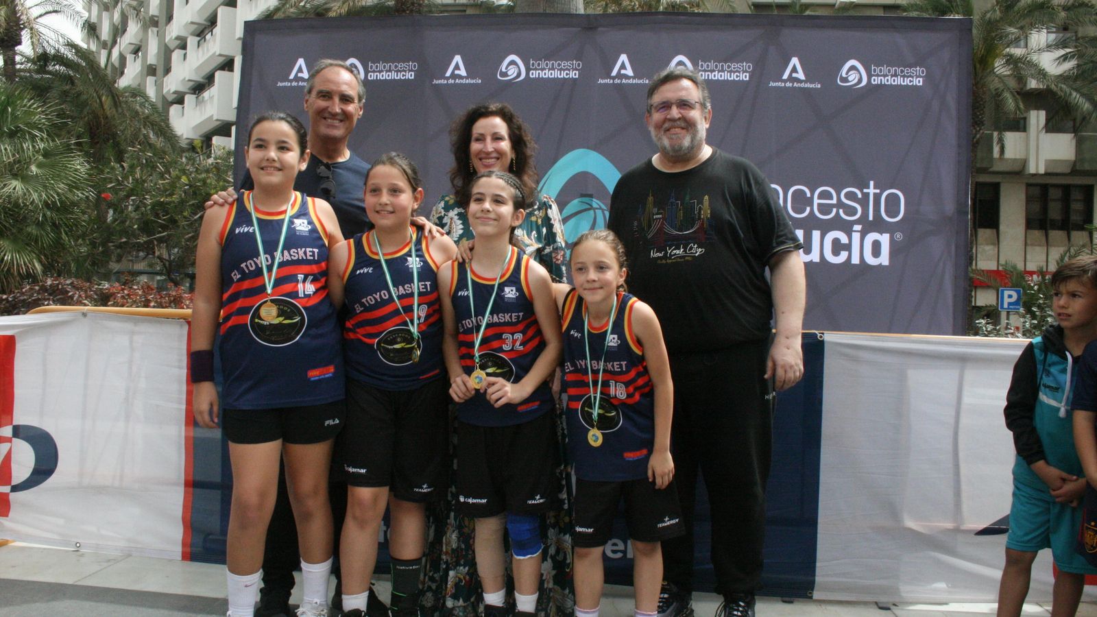 Algunas de las ganadoras de este evento deportivo.