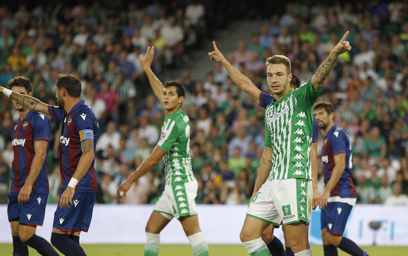 El Betis-Levante, en imágenes