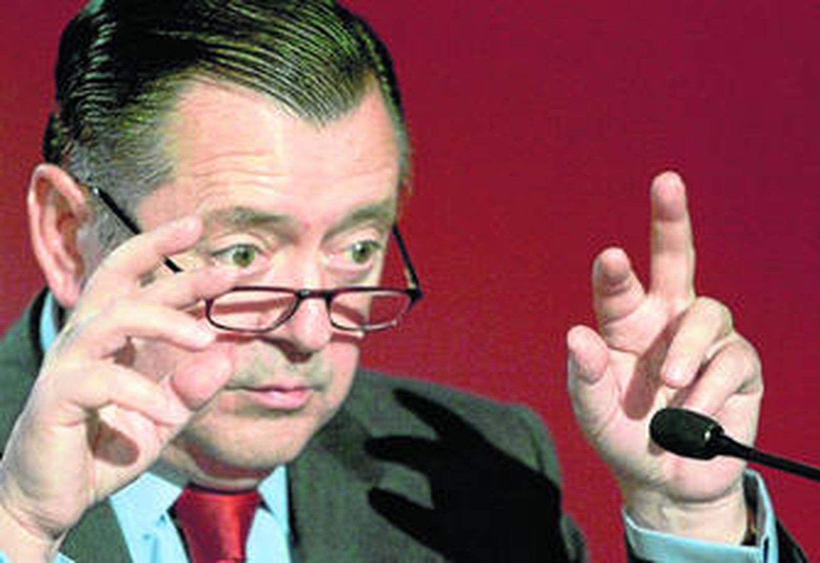 Alfredo Sáenz, consejero delegado del Santander.