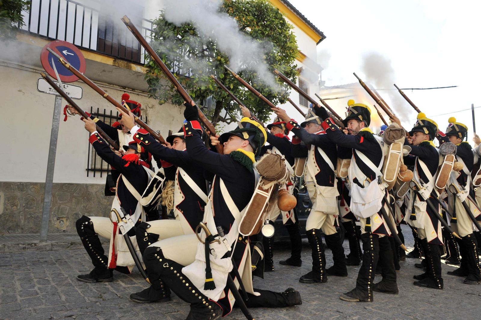 Imagen de archivo de la recreación histórica de El Bosque