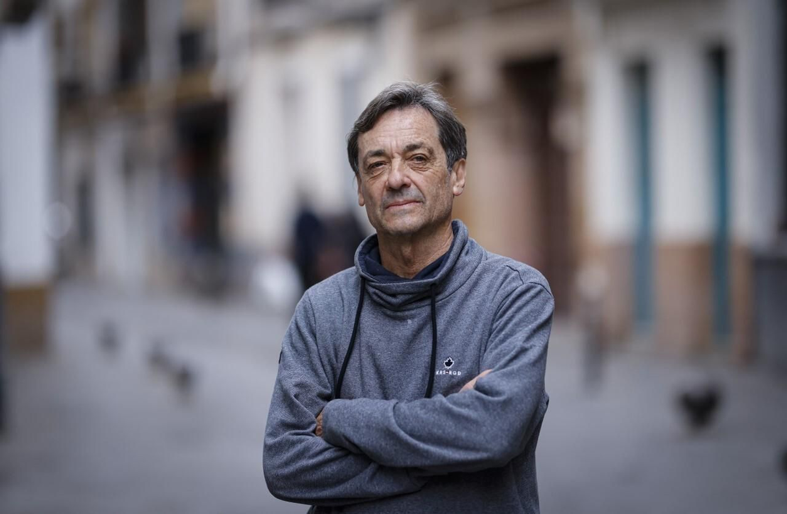 Álvaro de Armiñán, durante la entrevista.