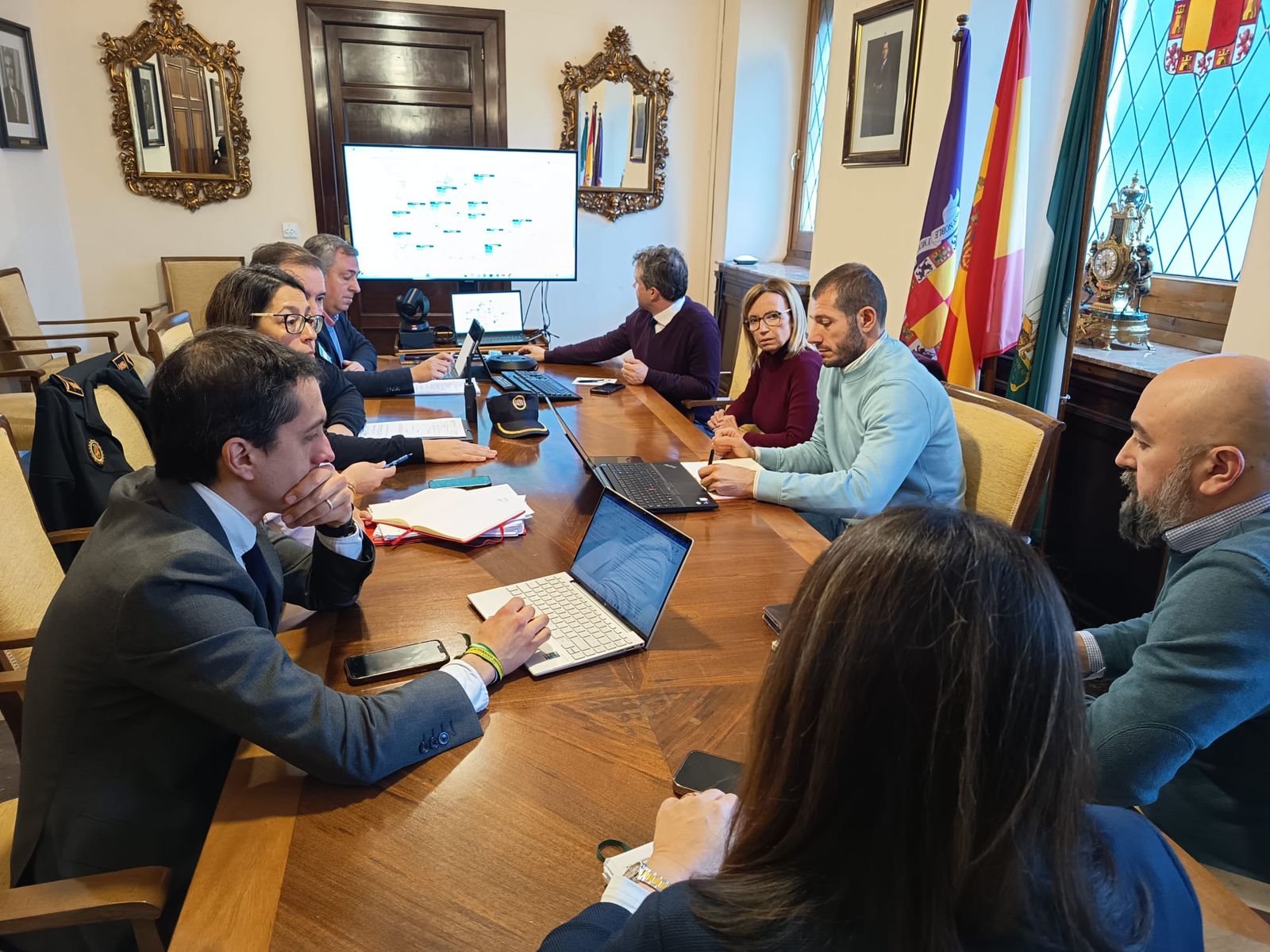 Reunión del Cecopal.