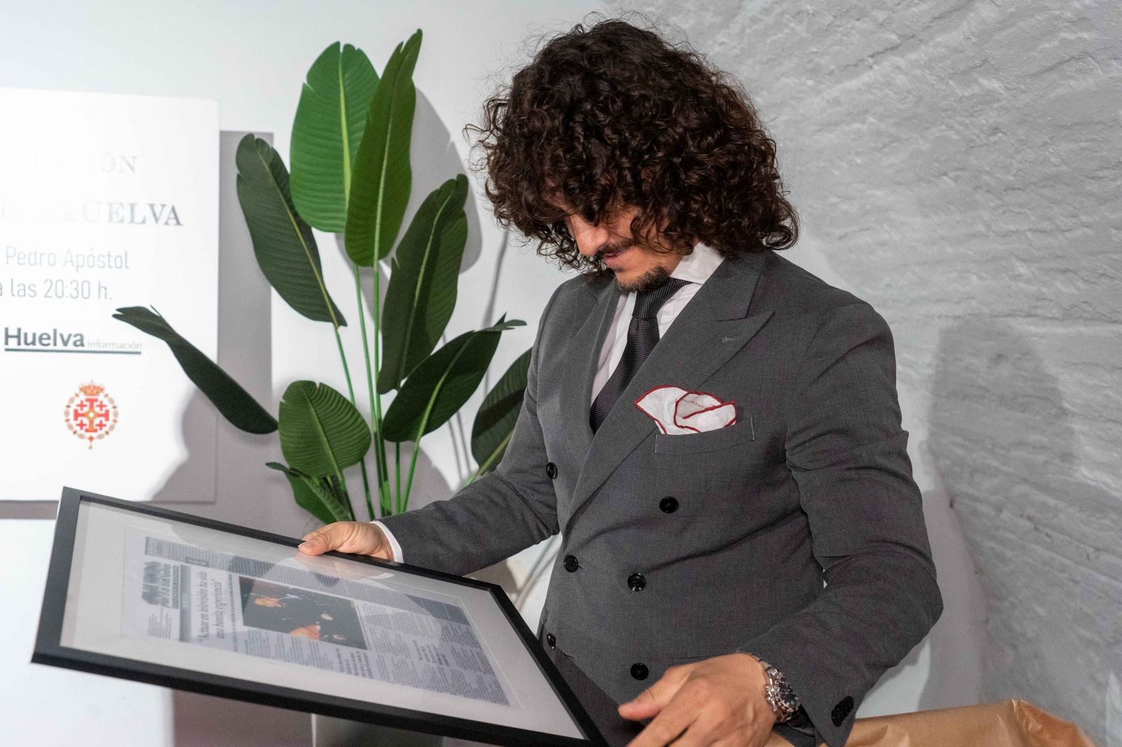 Fotografías de la entrega de distinciones tras la XXXII Exaltación a la Saeta de Huelva