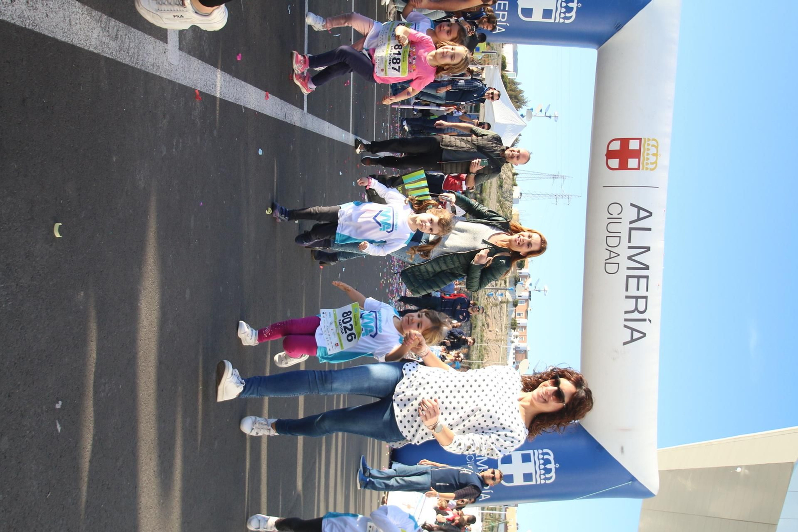 Fotogalería de las carreras infantiles del Medio Maratón de Almería