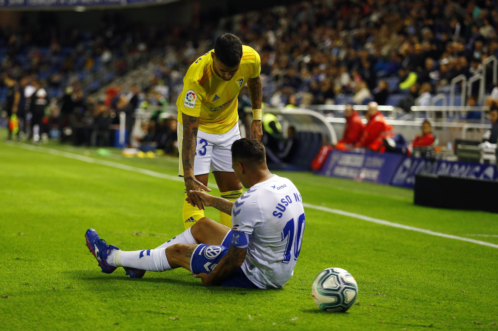 Las imágenes del Tenerife-Cádiz