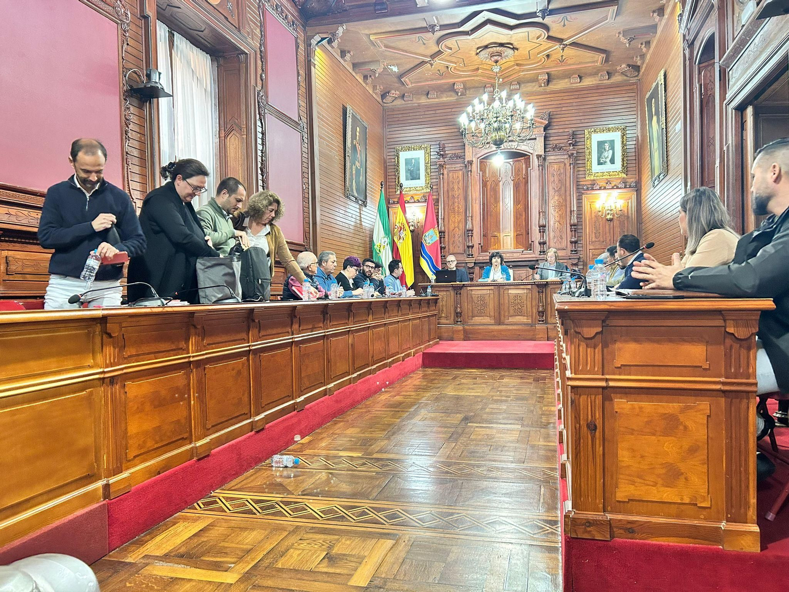 Pleno extraordinario en Sanlúcar de Barrameda.