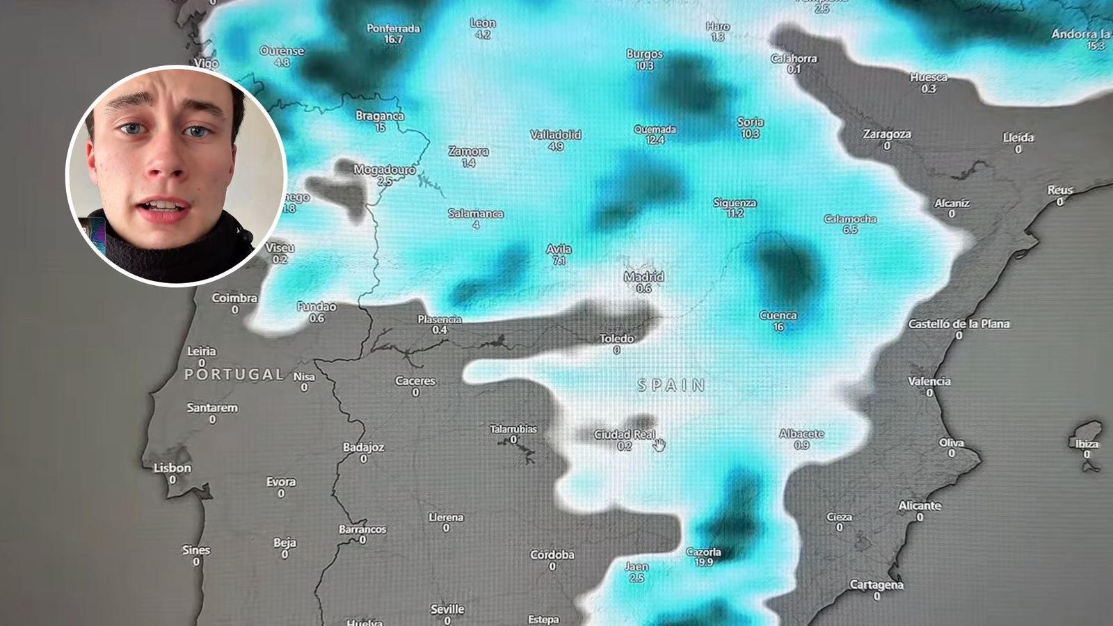 Jorge Rey anuncia la llegada de un tiempo invernal