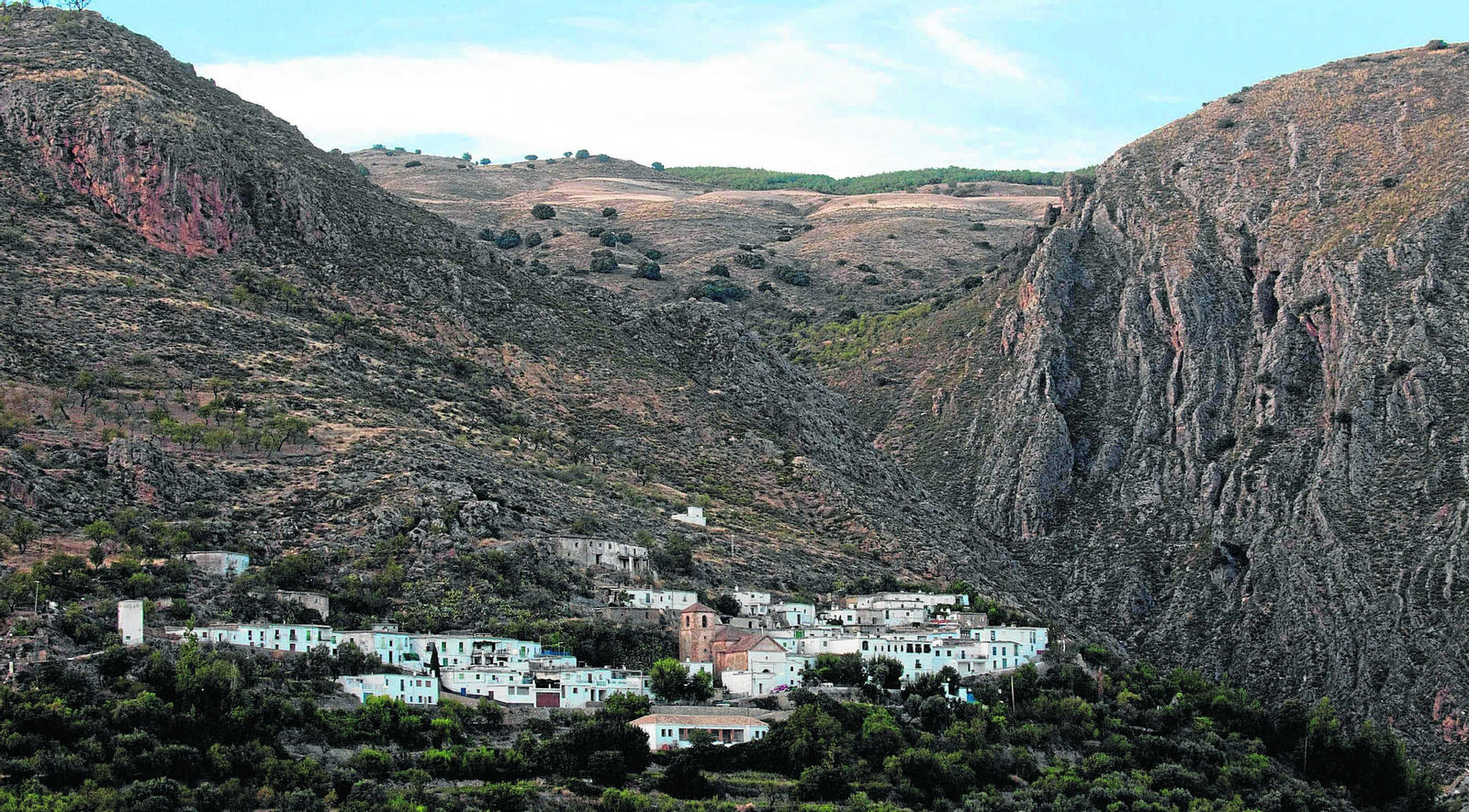 Vista del primer pueblo mágico de España