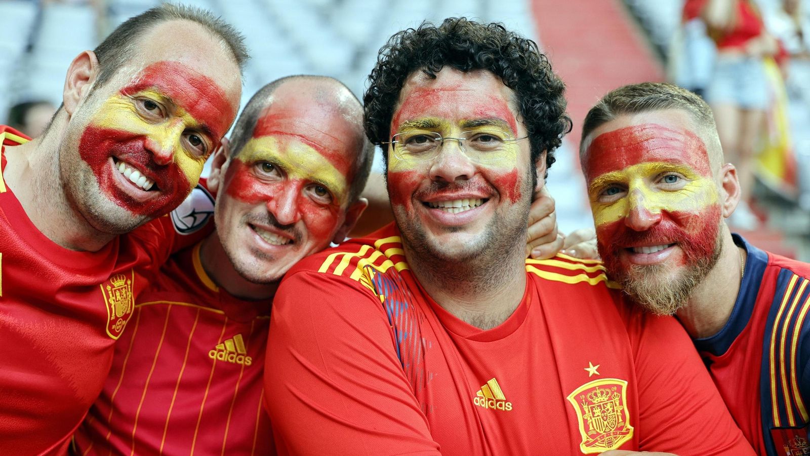 Las mejores imágenes del España - Francia