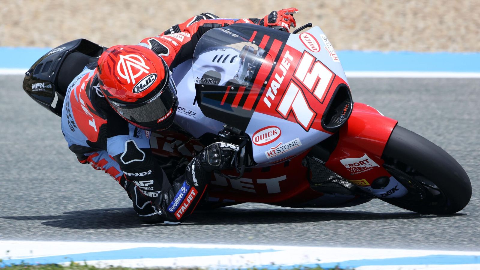 Imágenes de los entrenamientos de Moto2 del Viernes en Jerez