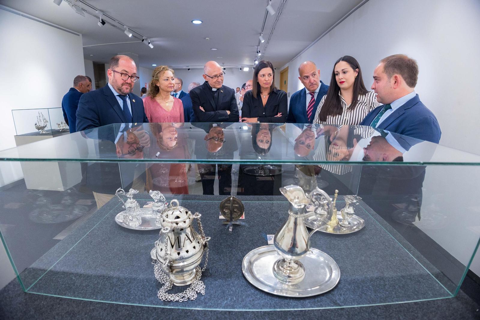 Inauguración de la exposición 'Panis Vitae' por el Corpus de San Fernando