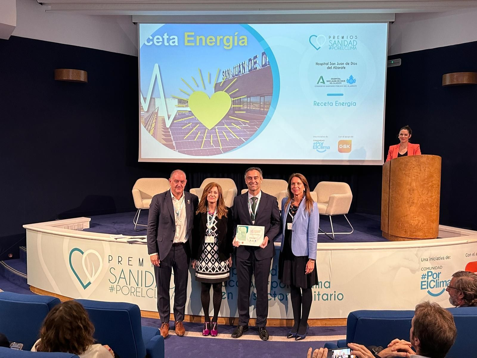 Premio Sanidad por el Clima para el Hospital San Juan de Dios del Aljarafe.