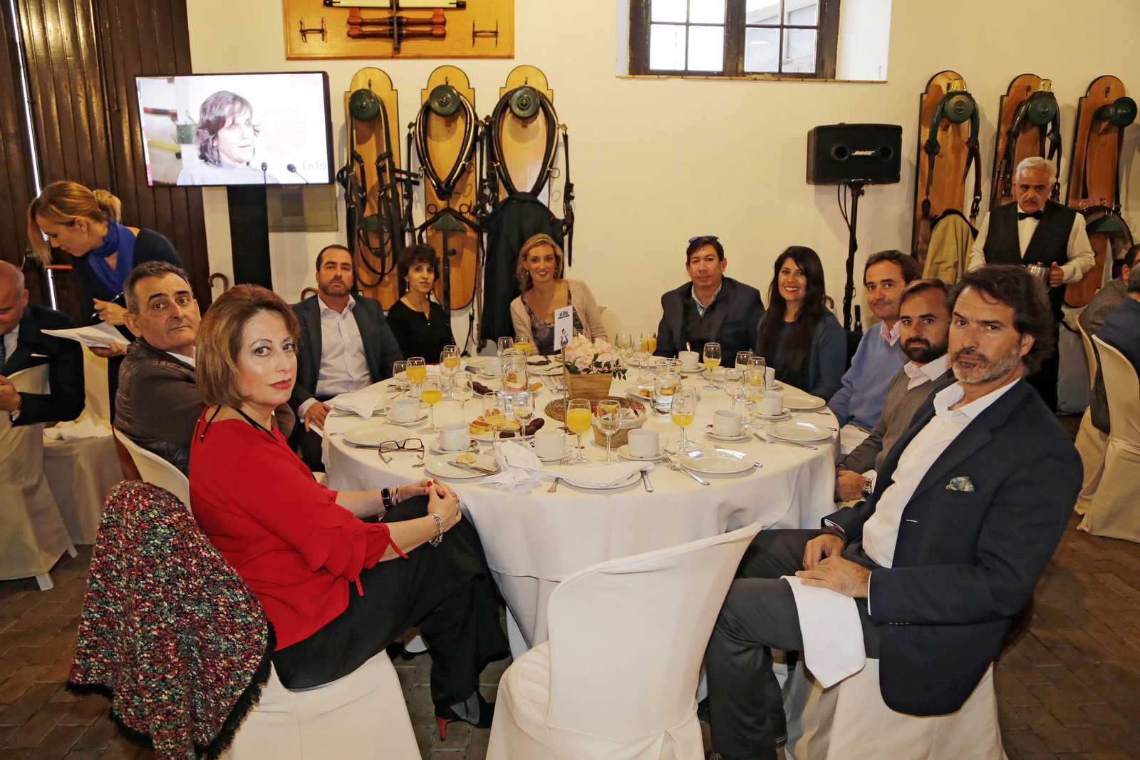 Pilar Bretón, Julio Suárez, José Cantalejo, Arantxa Cala, Maria Teresa Macías, José María García, Flavia Dayane, Juan Pedro Osborne, Carlos Saura y Nacho Ibáñez.