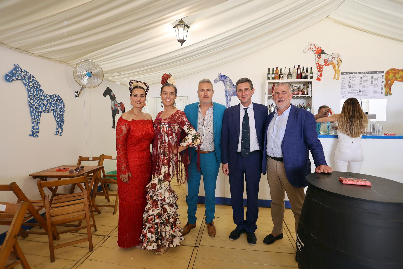 Último sábado de Feria de Jerez en la Caseta del Diario