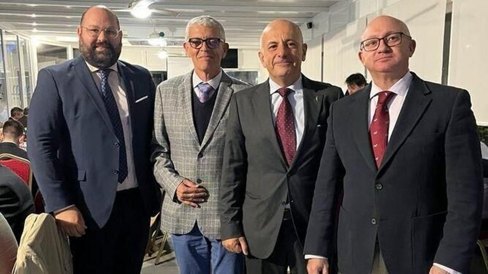 Una imagen del acto en el hotel Las Dunas, en el que se presentó el programa del aniversario.