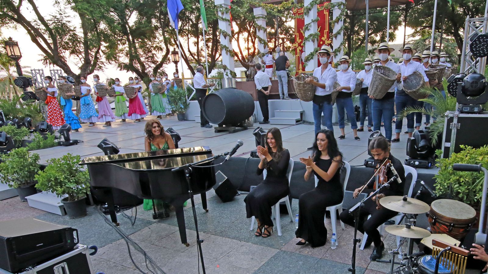 Pisa de la Uva en Alameda Vieja