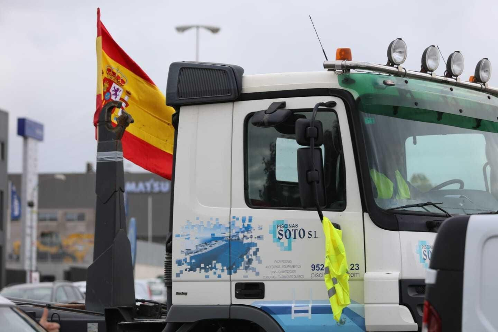 Paro de transportistas en Málaga: Una semana de protestas