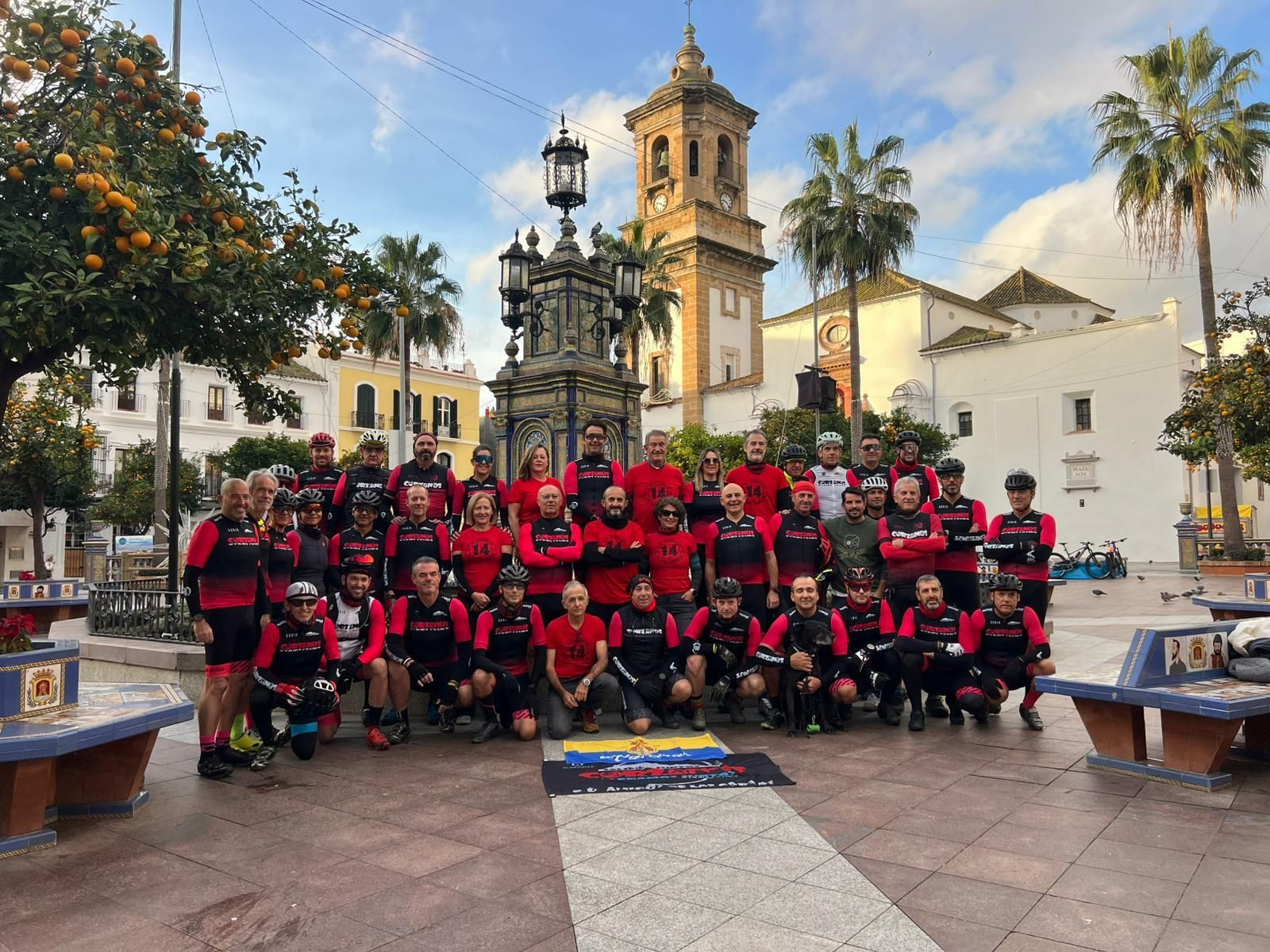 La foto de familia del Club Deportivo Amigos de las Corzas.