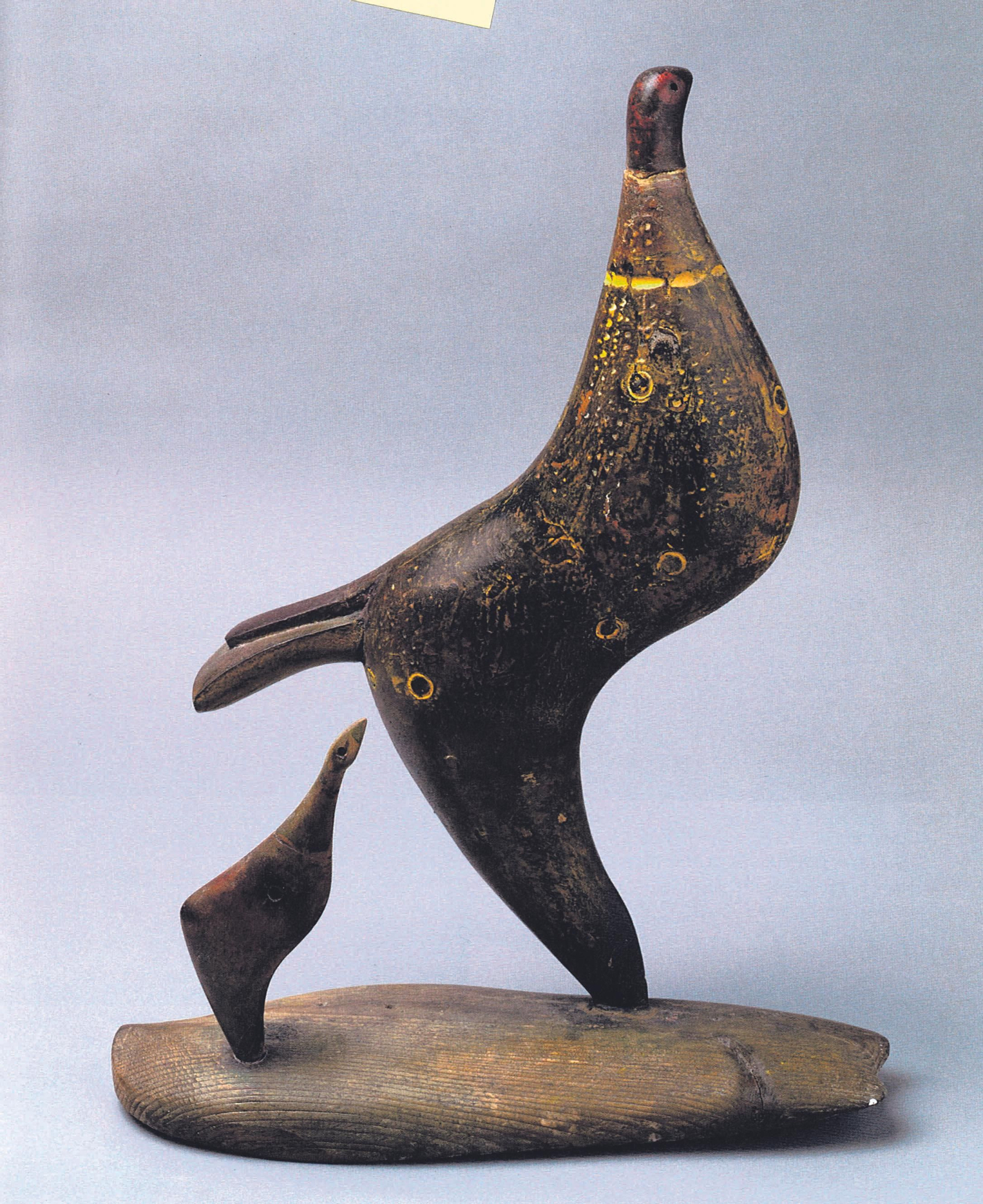 ‘Perdiz del Cáucaso’ (1957-58) tallada en madera por Alberto.