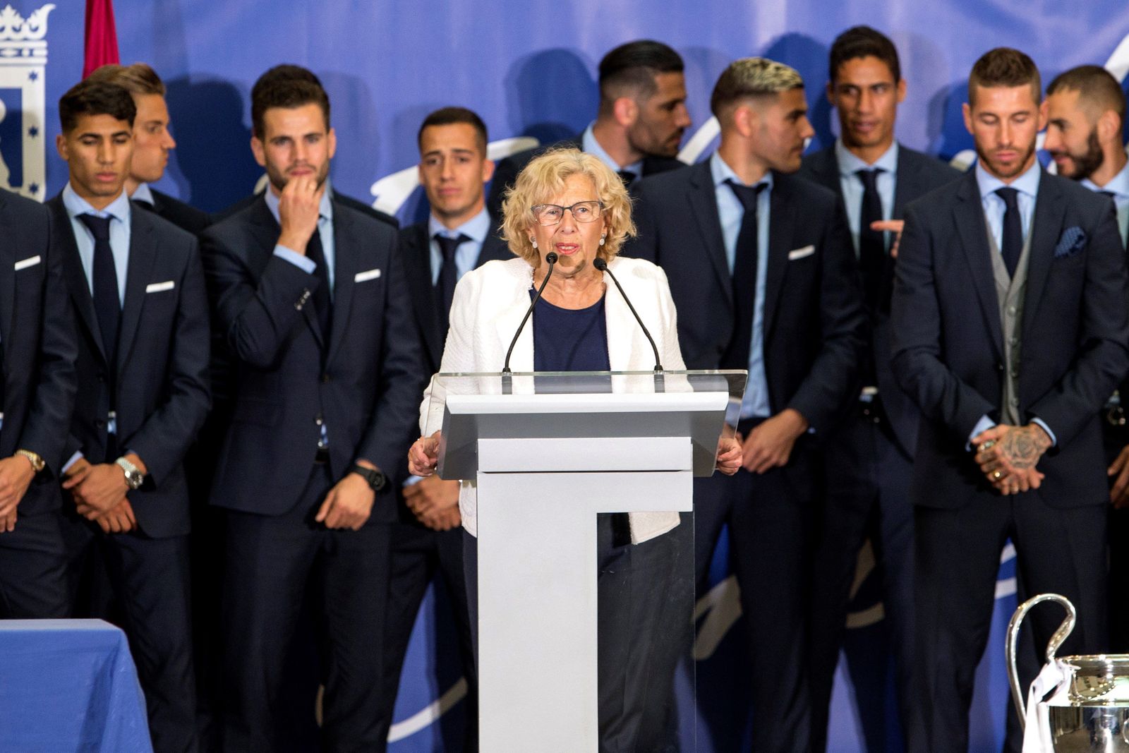 El Real Madrid celebra su decimotercera Champions