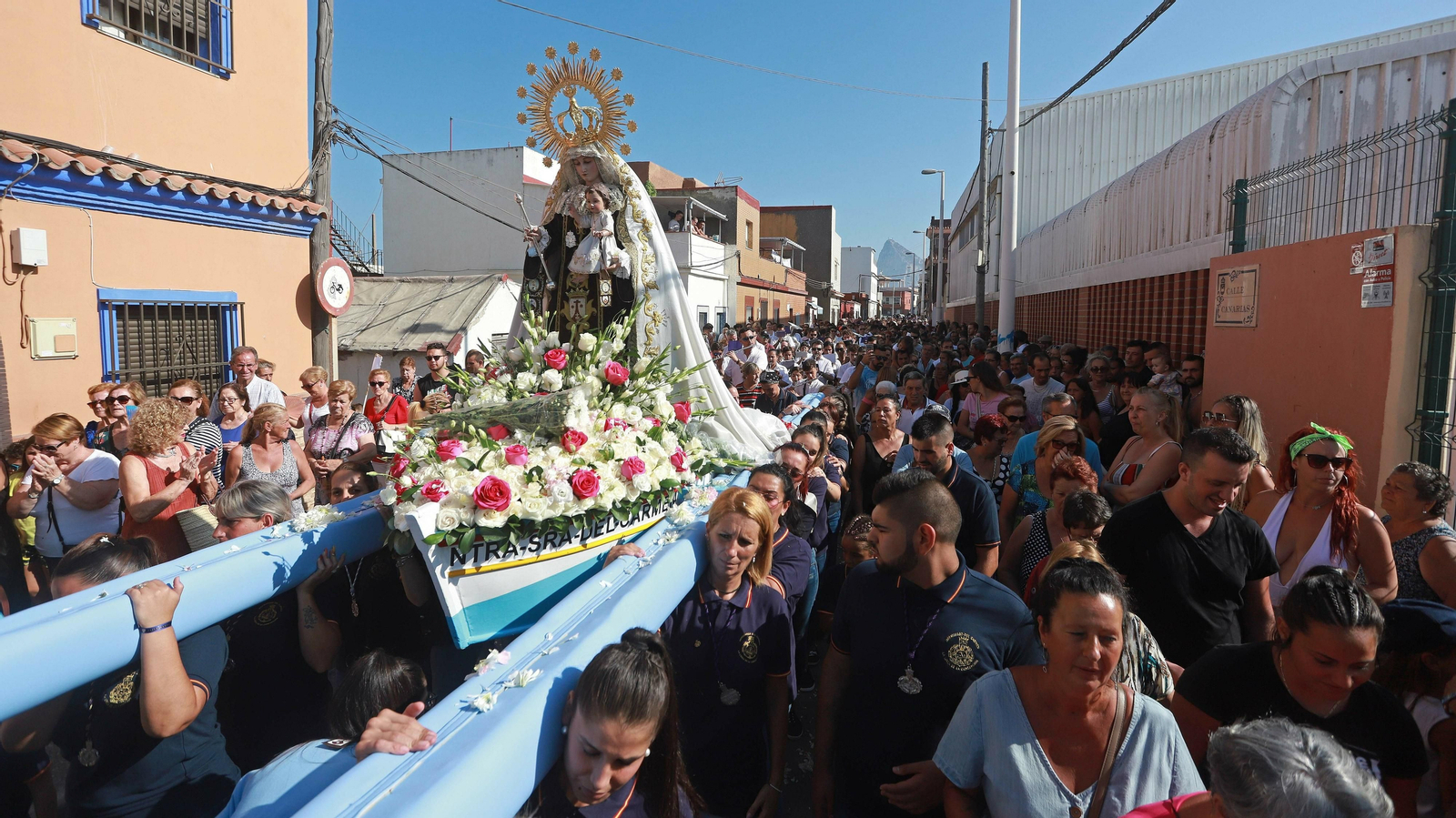 Las mejores fotos de la procesión de la Virgen del Carmen en La Línea