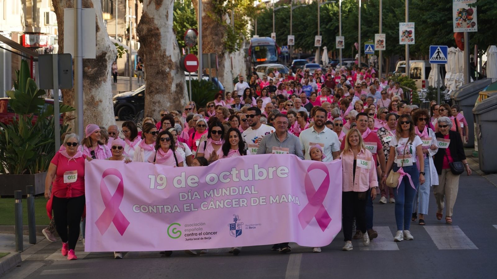 Las calles de Berja se volverán a teñir de rosa con la XI Marcha Contra ...