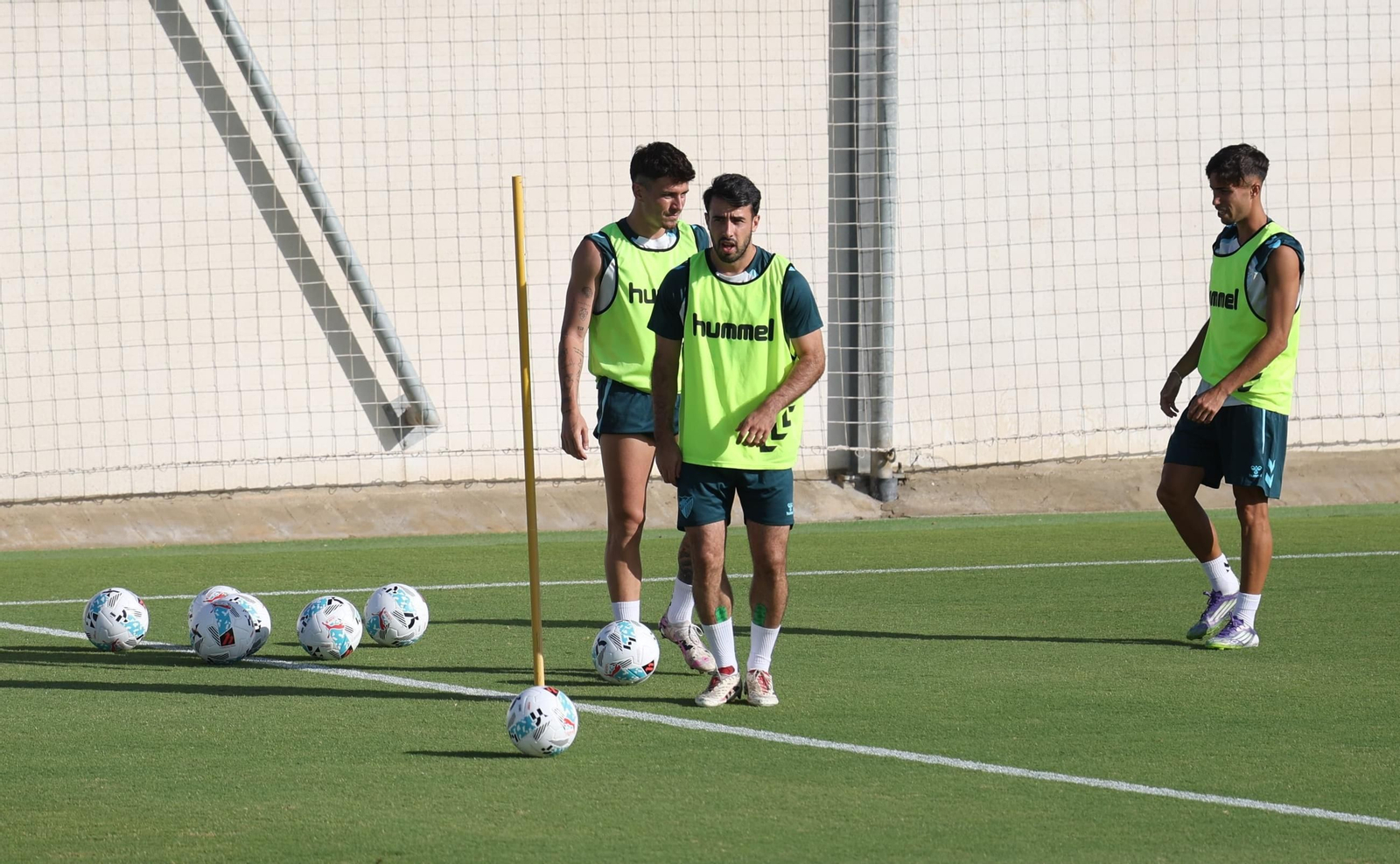 El Málaga CF se muda a la Ciudad Deportiva sin Eneko Jauregi