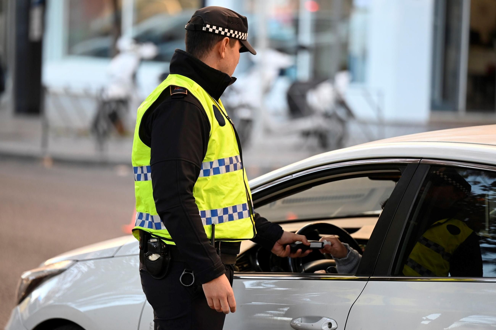 Los controles de alcoholemia en Córdoba por Navidad, en imágenes