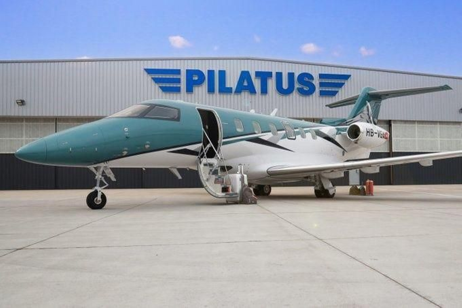 Uno de los modelos que fabrica la multinacional aeronáutica suiza.